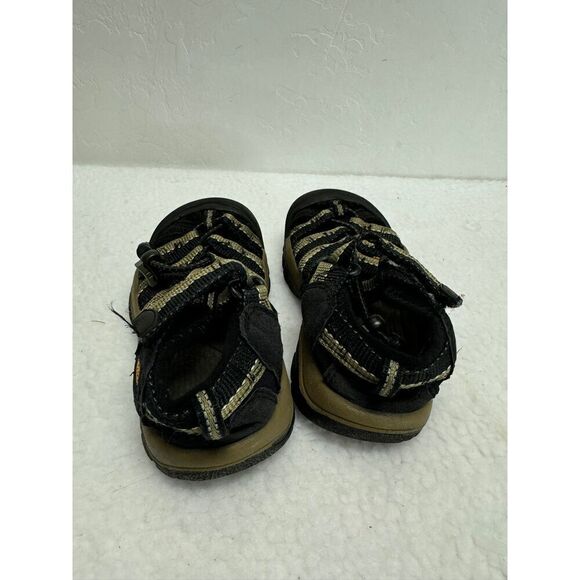 Keen Black Green Closed Toe Strap Hiking Sandals Unisex Size EU 28‎ US 10 - Picture 4 of 7